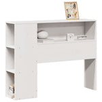 Hodegavl Med Oppbevaring Hvit 100 Cm Heltre Furu