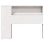 Hodegavl Med Oppbevaring Hvit 100 Cm Heltre Furu