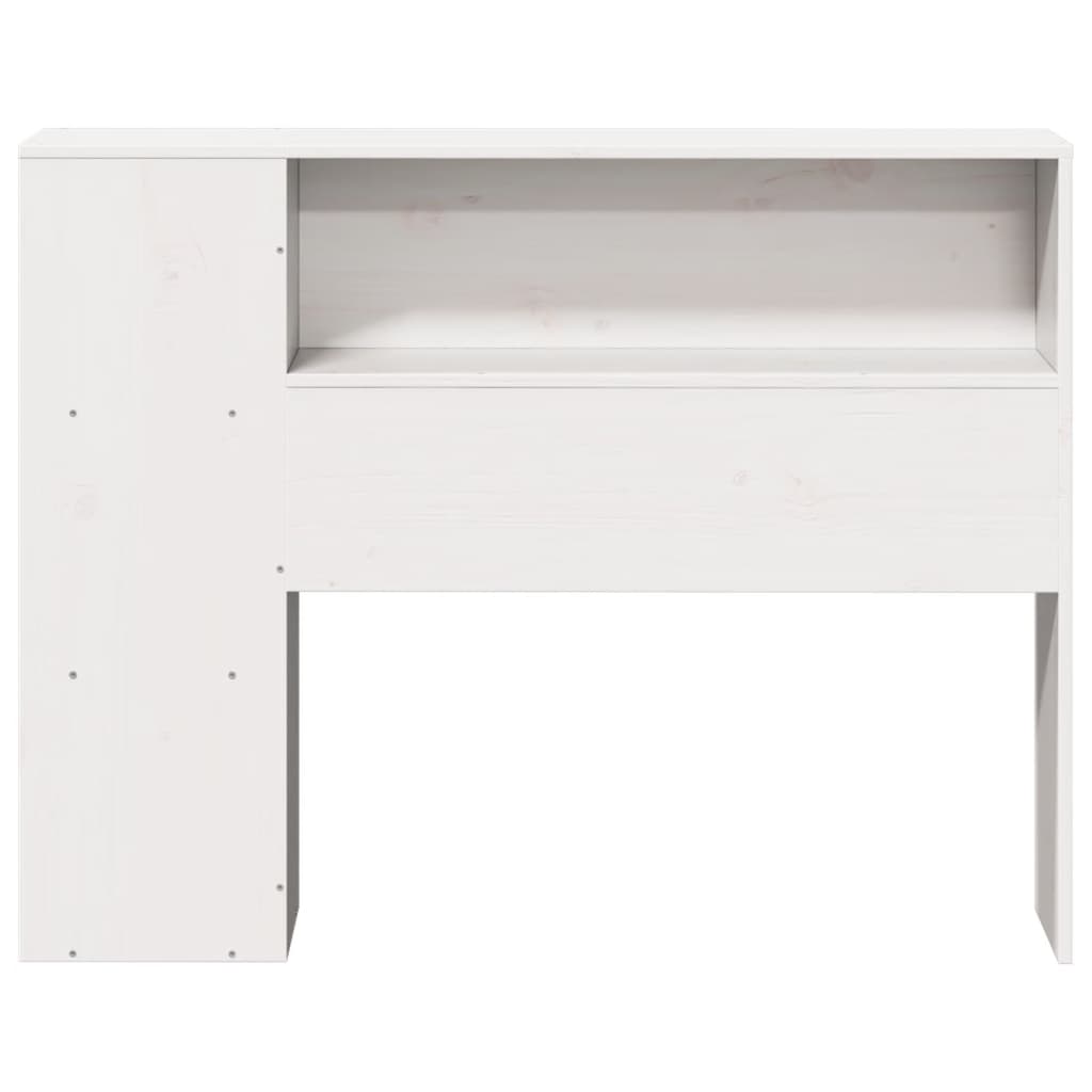 Hodegavl Med Oppbevaring Hvit 100 Cm Heltre Furu