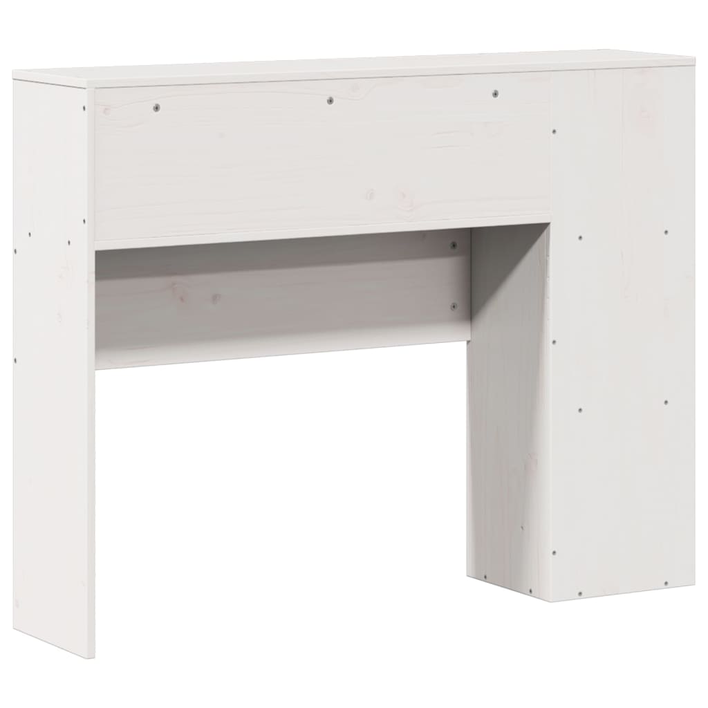 Hodegavl Med Oppbevaring Hvit 100 Cm Heltre Furu