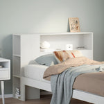 Hodegavl Med Oppbevaring Hvit 100 Cm Heltre Furu