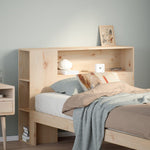 Hodegavl Med Oppbevaring 90 Cm Heltre Furu