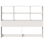 Hodegavl Med Oppbevaring Hvit 160 Cm Heltre Furu