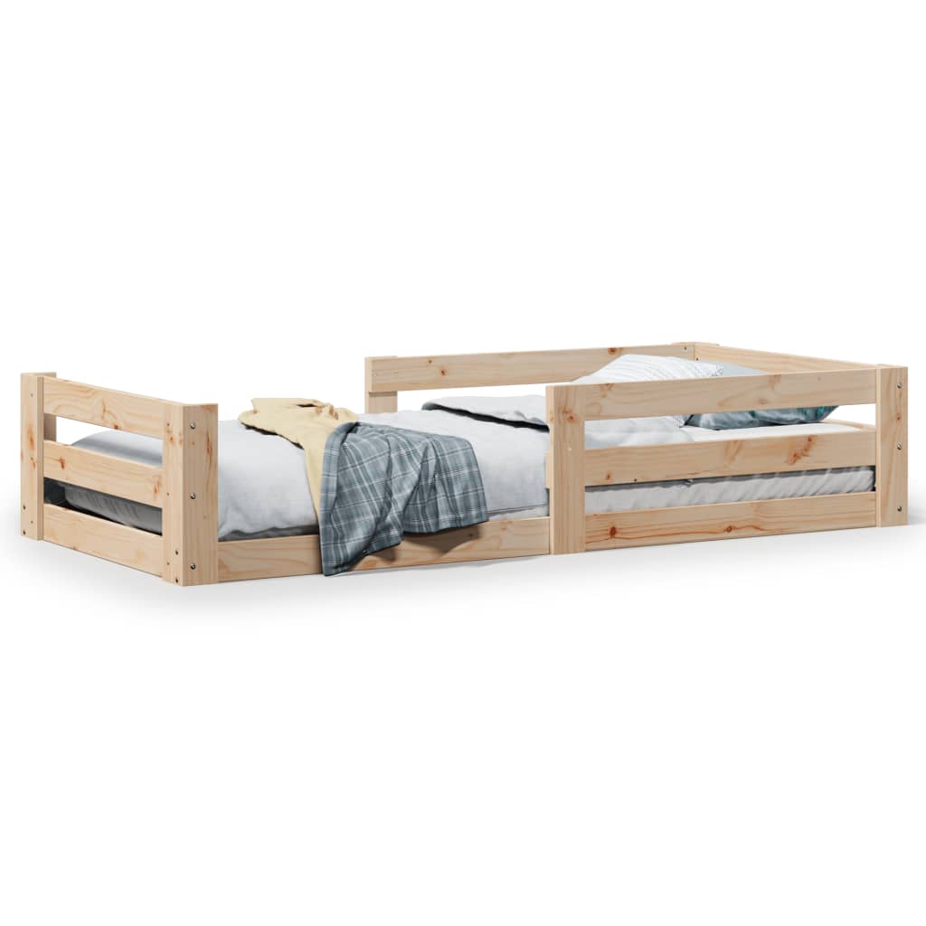 Sengeramme Uten Madrass 90X200 Cm Heltre Furu