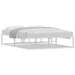 Sengeramme Uten Madrass Hvit 140X200 Cm
