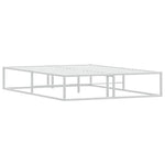 Sengeramme Uten Madrass Hvit 140X200 Cm