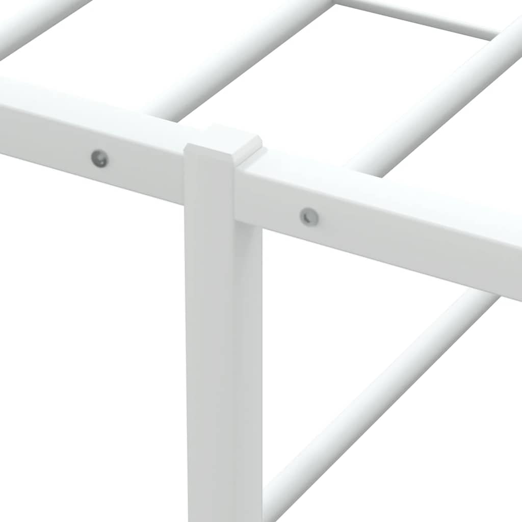 Sengeramme Uten Madrass Hvit 140X200 Cm
