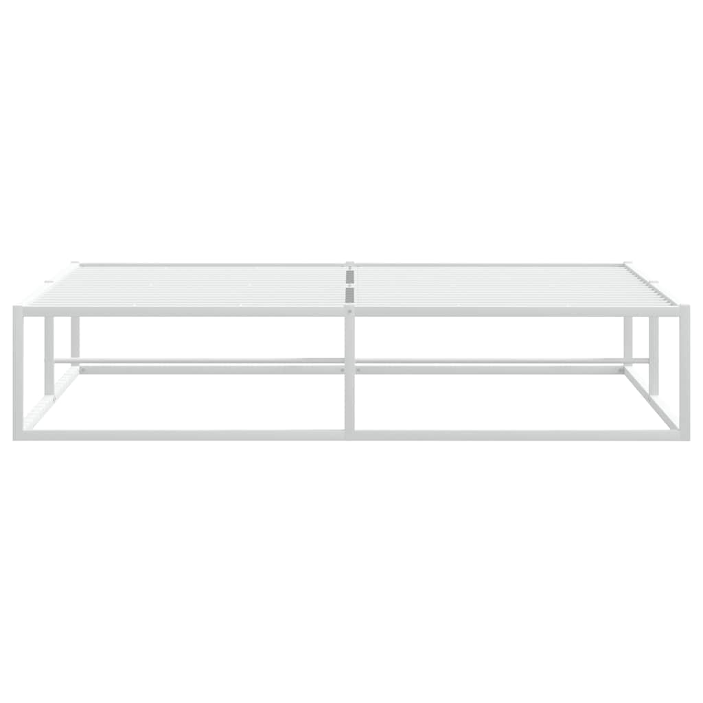 Sengeramme Uten Madrass Hvit 160X200 Cm