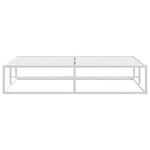 Sengeramme Uten Madrass Hvit 160X200 Cm