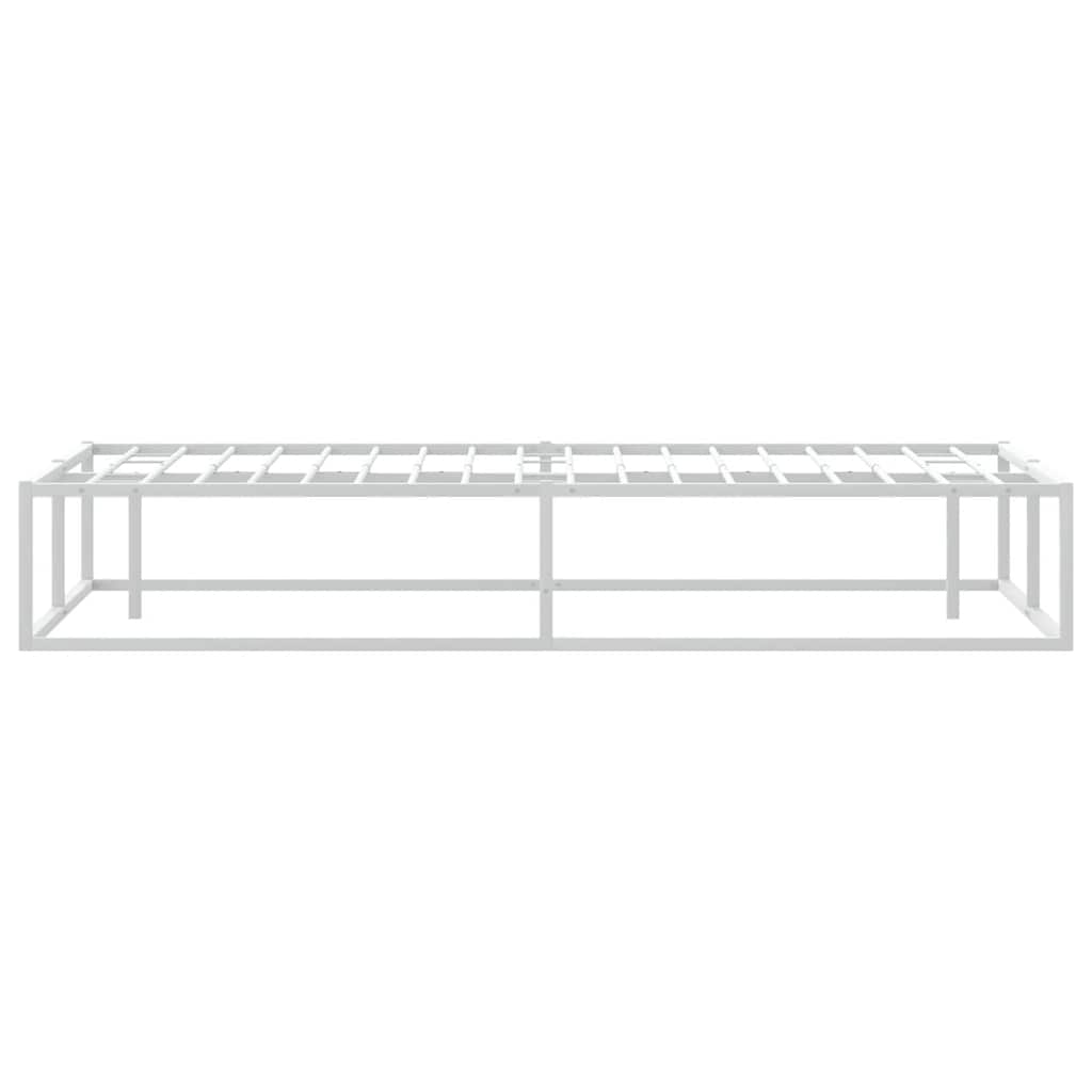 Sengeramme Uten Madrass Hvit 160X200 Cm