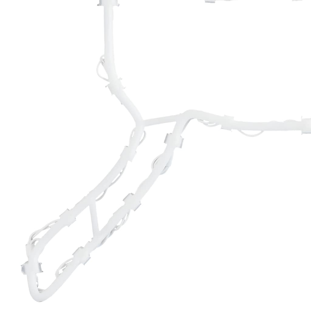 Julelys Reinsdyr Silhuett 2 Stk 35 Led Varm Hvit