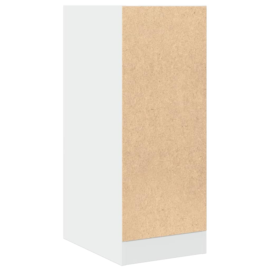 Apotekskap Hvit 30X41X77,5 Cm Konstruert Tre