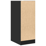 Apotekskap Svart 30X41X77,5 Cm Konstruert Tre