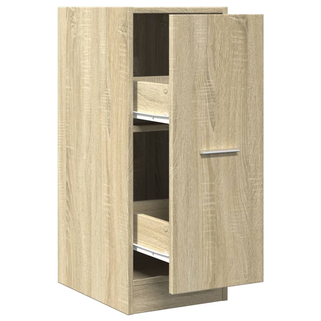 Apotekskap Sonoma Eik 30X41X77,5 Cm Sponplater