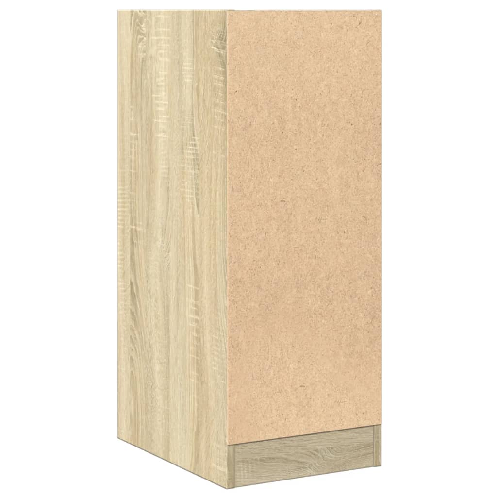 Apotekskap Sonoma Eik 30X41X77,5 Cm Sponplater