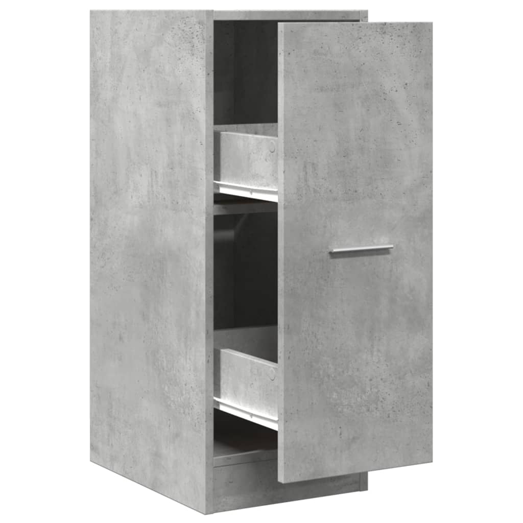 Apotekskap Betonggrå 30X41X77,5 Cm Sponplater
