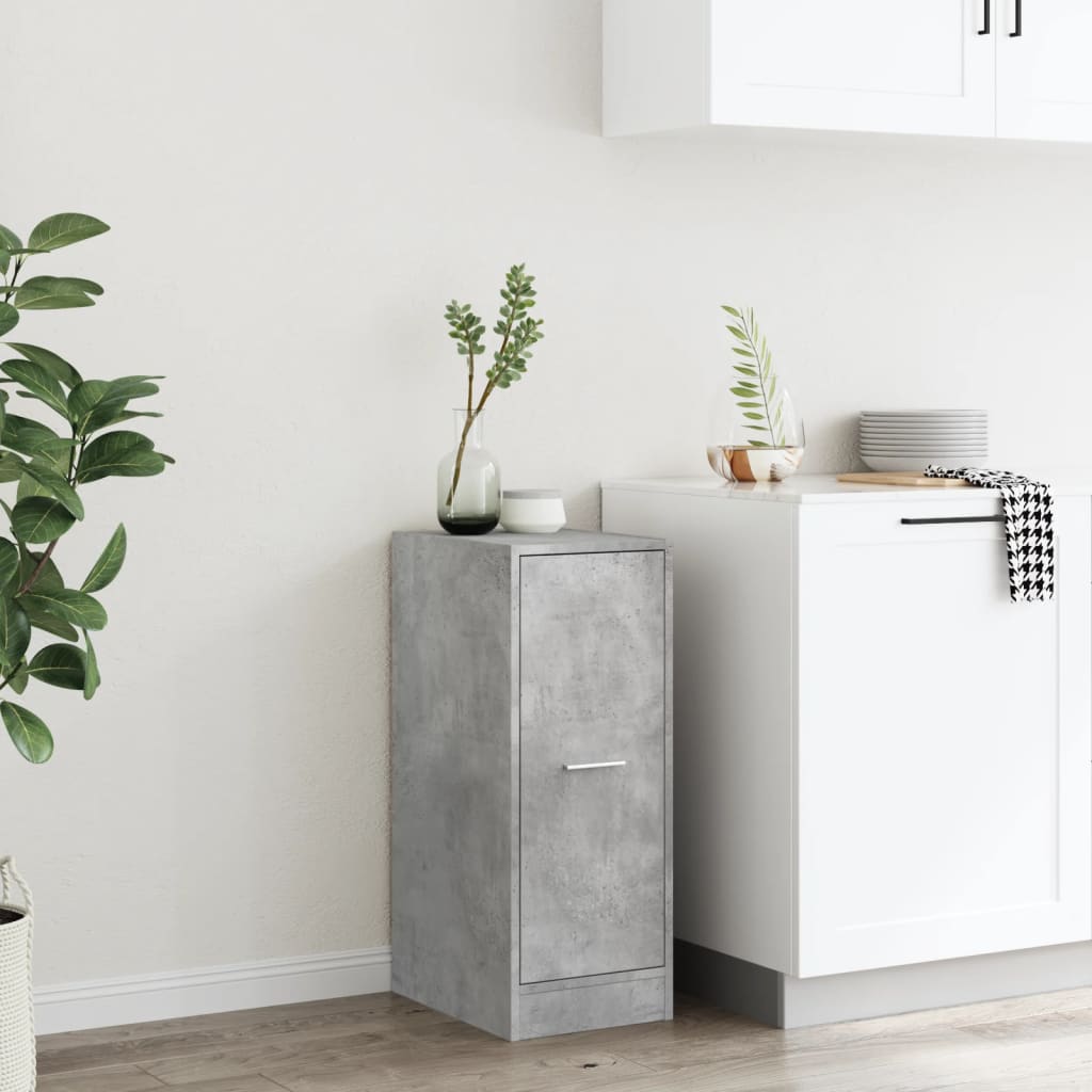 Apotekskap Betonggrå 30X41X77,5 Cm Sponplater