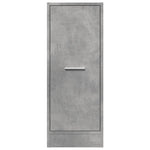 Apotekskap Betonggrå 30X41X77,5 Cm Sponplater