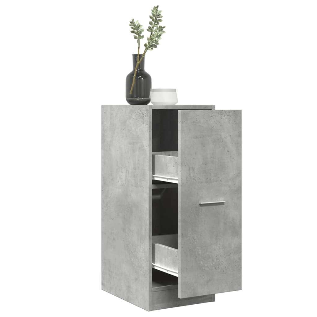 Apotekskap Betonggrå 30X41X77,5 Cm Sponplater