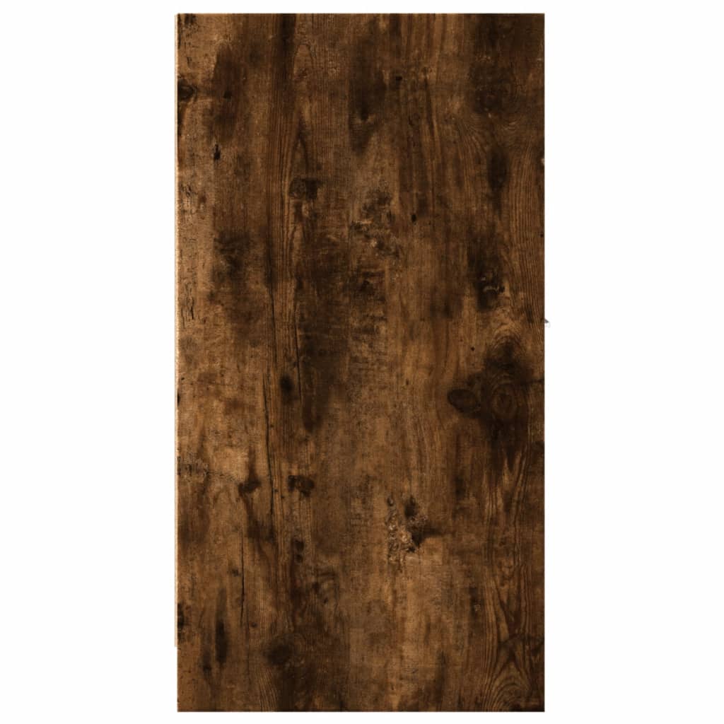 Apotekskap Røkt Eik 30X41X77,5 Cm Konstruert Tre