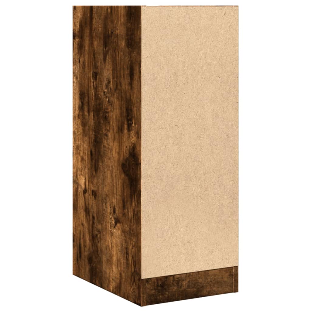 Apotekskap Røkt Eik 30X41X77,5 Cm Konstruert Tre