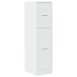 Apotekskap Hvit 30X41X118 Cm Konstruert Tre