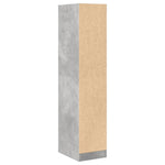 Apotekskap Betonggrå 30X41X144,5 Cm Konstruert Tre