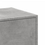 Apotekskap Betonggrå 30X41X144,5 Cm Konstruert Tre
