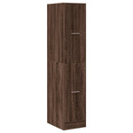 Apotekskap Brun Eik 30X41X144,5 Cm Konstruert Tre