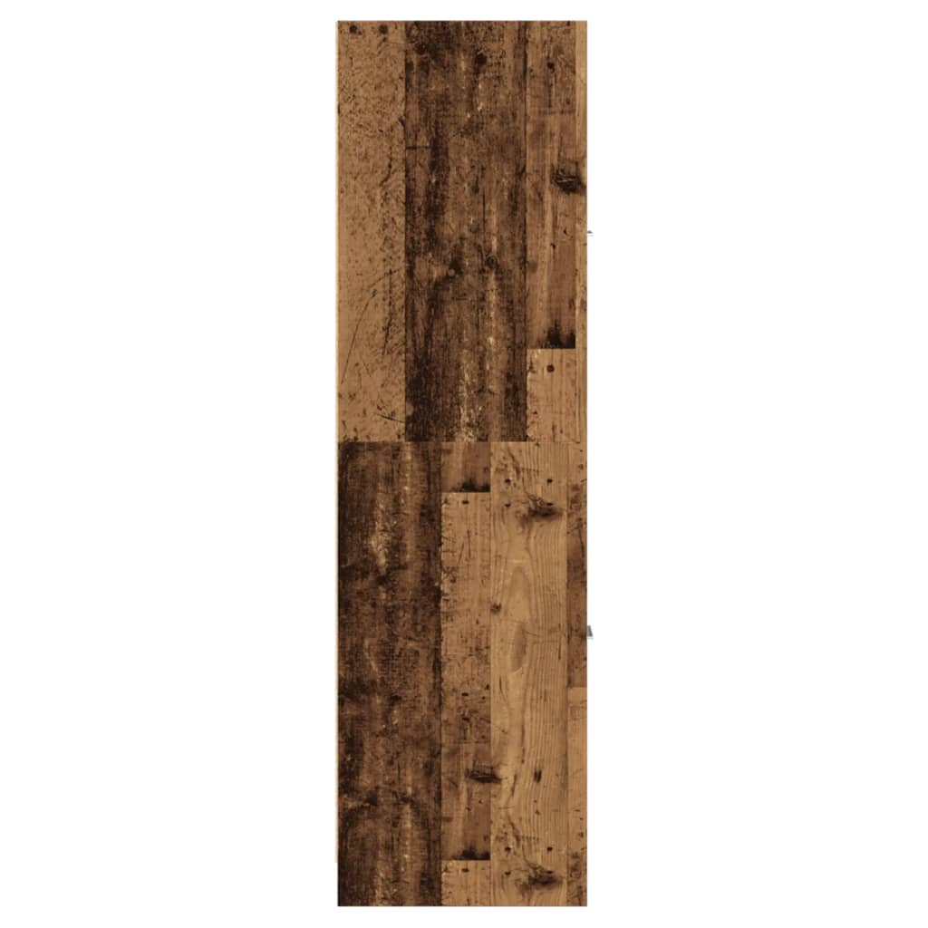 Apotekskap Gammelt Tre 30X41X144,5 Cm Konstruert Tre