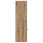 Apotekerskap Håndlaget Eik 30X41X144,5 Cm Konstruert Tre