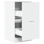 Apotekskap Hvit 40X41X77,5 Cm Konstruert Tre