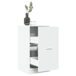 Apotekskap Hvit 40X41X77,5 Cm Konstruert Tre