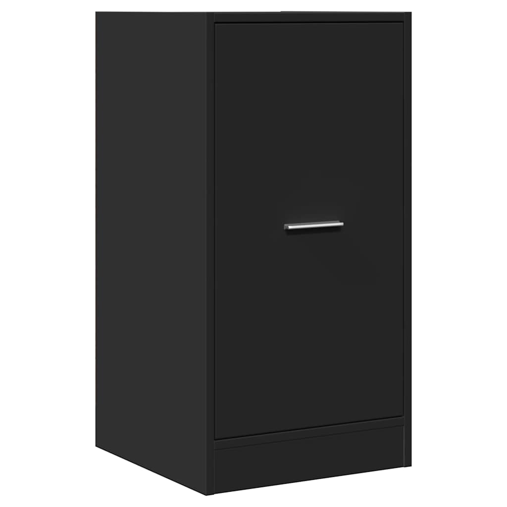 Apotekskap Svart 40X41X77,5 Cm Konstruert Tre