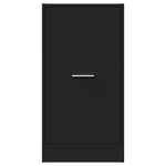 Apotekskap Svart 40X41X77,5 Cm Konstruert Tre