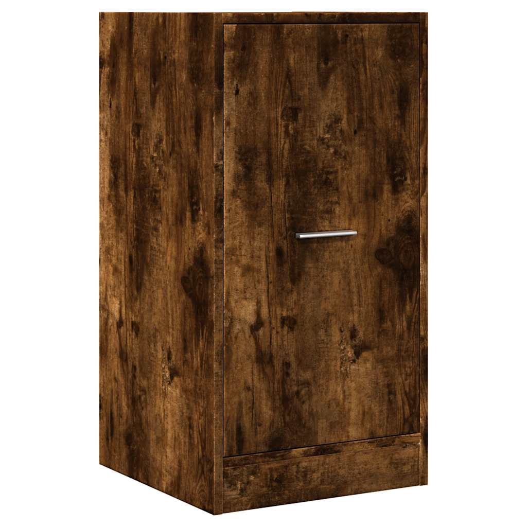 Apotekskap Røkt Eik 40X41X77,5 Cm Konstruert Tre
