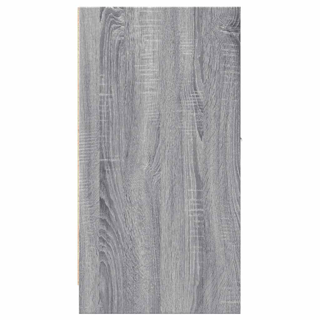 Apotekskap Grå Sonoma 40X41X77,5 Cm Konstruert Tre