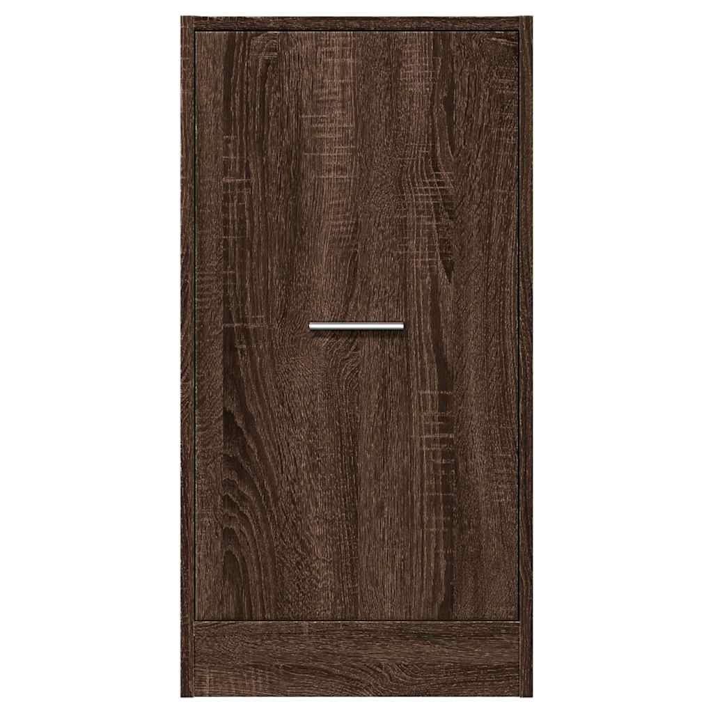 Apotekskap Brun Eik 40X41X77,5 Cm Konstruert Tre