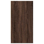 Apotekskap Brun Eik 40X41X77,5 Cm Konstruert Tre