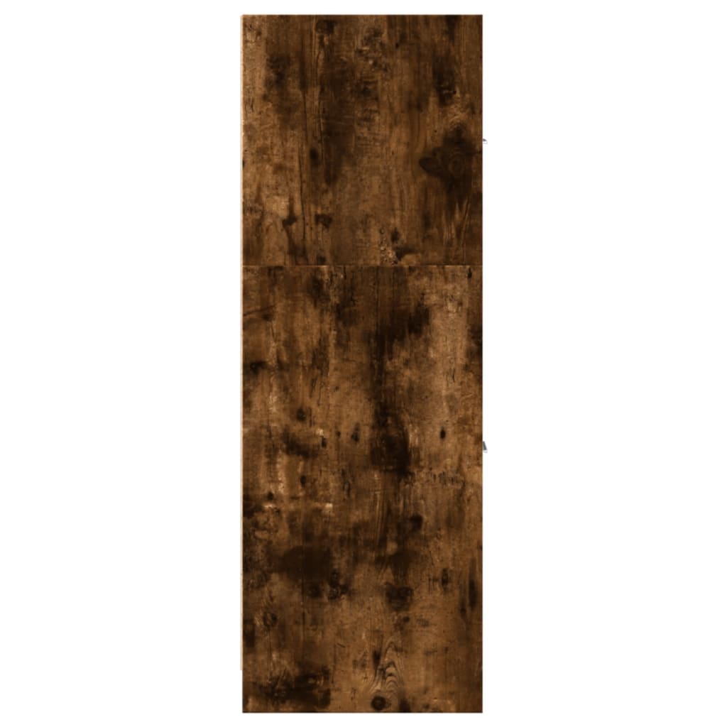 Apotekskap Røkt Eik 40X41X118 Cm Konstruert Tre