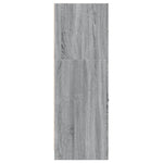 Apotekskap Grå Sonoma 40X41X118 Cm Konstruert Tre