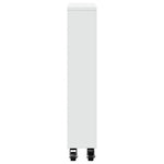 Smal Oppbevaringsvogn Hvit 48X13X68 Cm Konstruert Tre