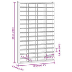 Samlerutstilling I Tre Med 56 Rom 40X4,5X60 Cm