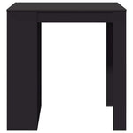 Barbord Svart 102X70X103,5 Cm Konstruert Tre