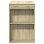 Barbord Sonoma Eik 102X70X103,5 Cm Konstruert Tre
