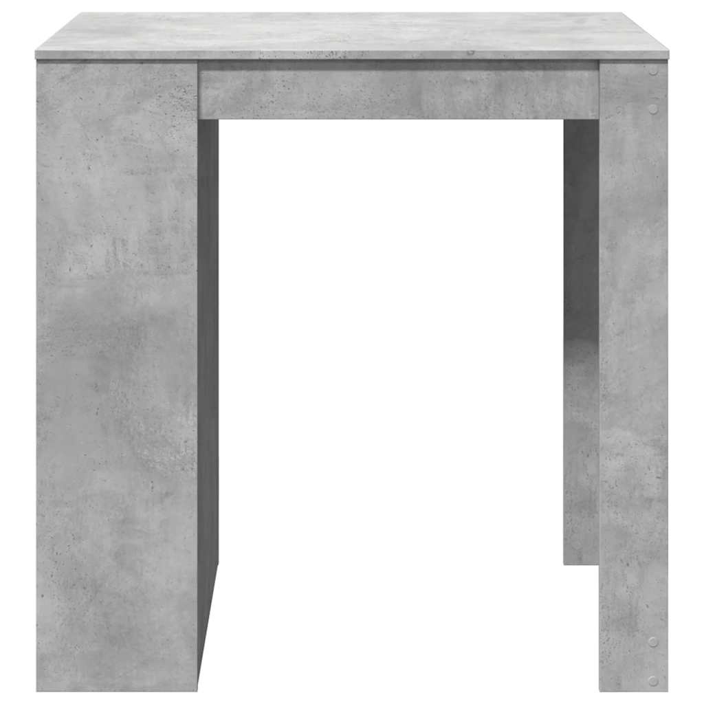 Barbord Betonggrå 102X70X103,5 Cm Konstruert Tre