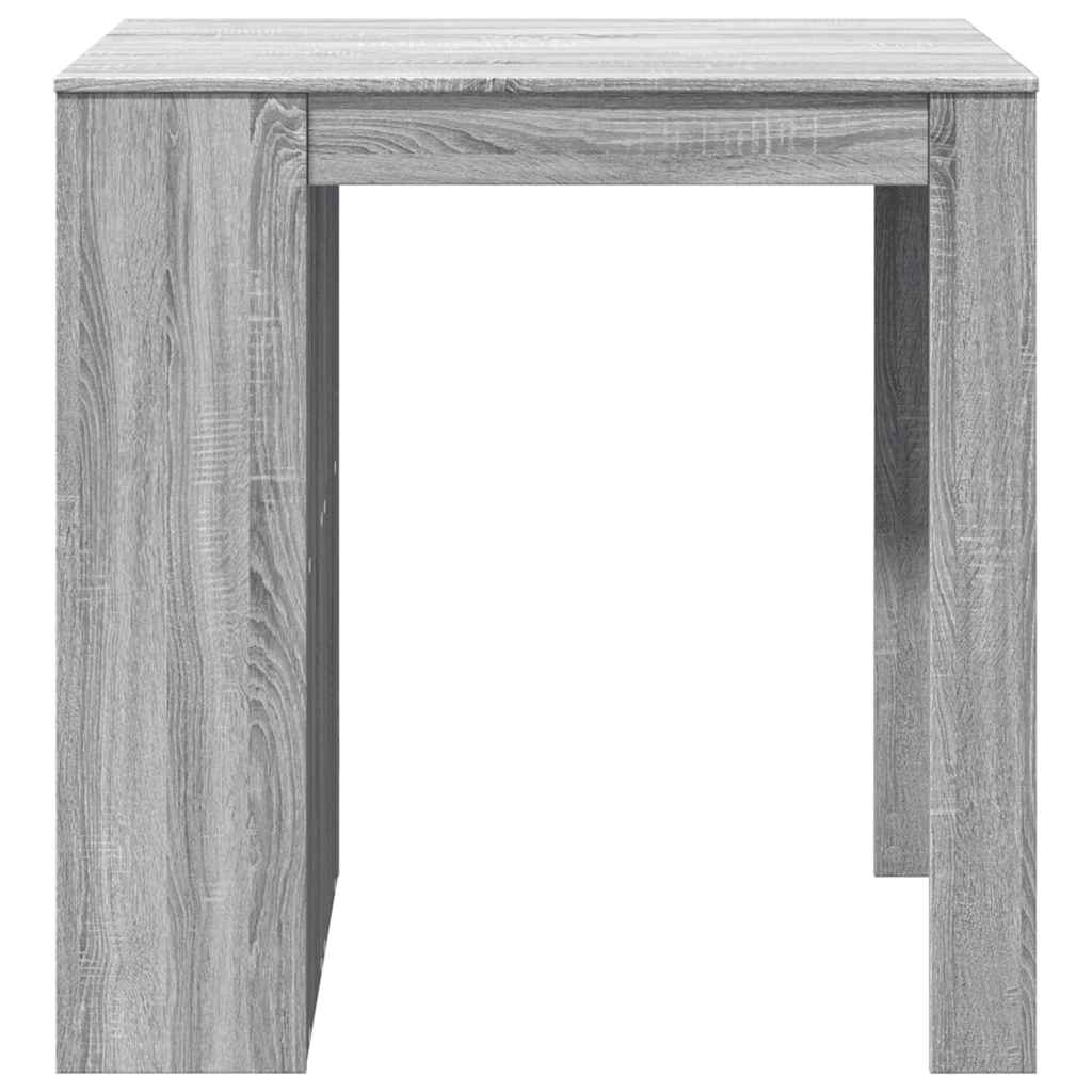 Barbord Grå Sonoma Eik 102X70X103,5 Cm Konstruert Tre