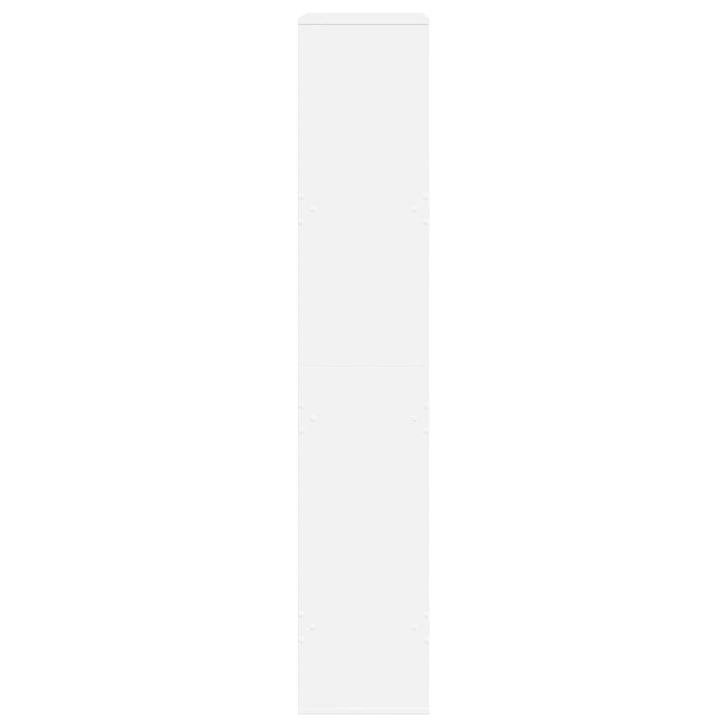 Bokhylle Hvit 100X33X175 Cm Konstruert Tre