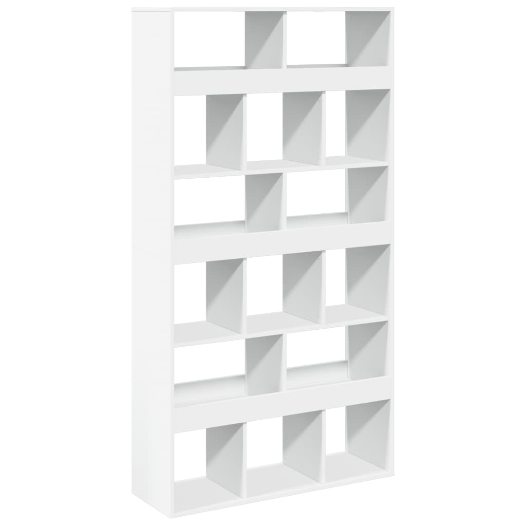Romdeler Hvit 100X33X187,5 Cm Konstruert Tre