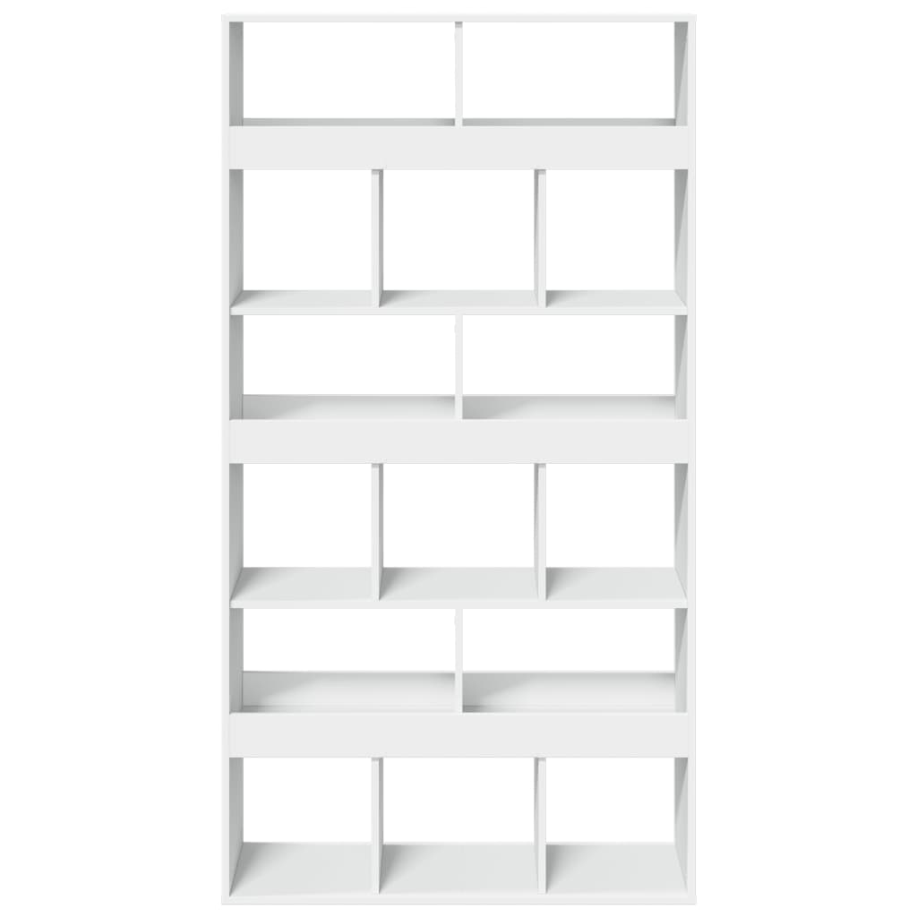 Romdeler Hvit 100X33X187,5 Cm Konstruert Tre